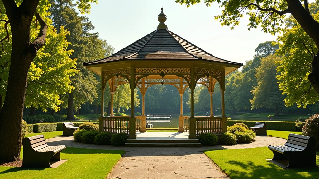 Victorian bandstand in Killarney Park